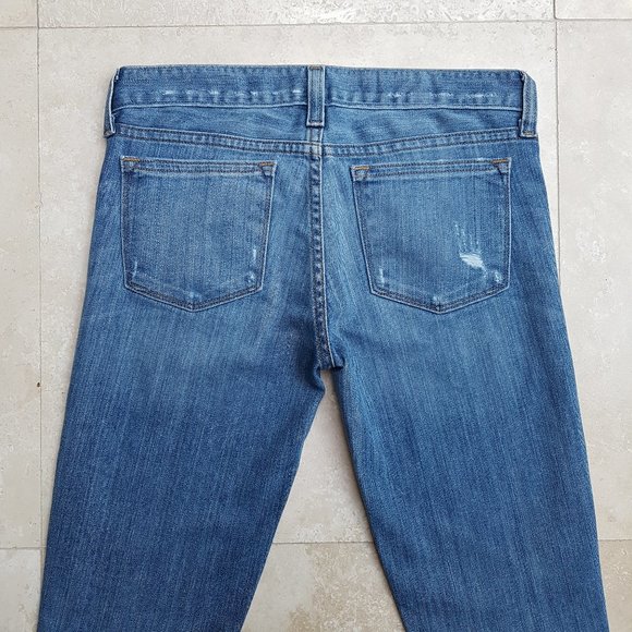 J.CREW Toothpick Distressed Jeans (24 Ankle) - Picture 8 of 13